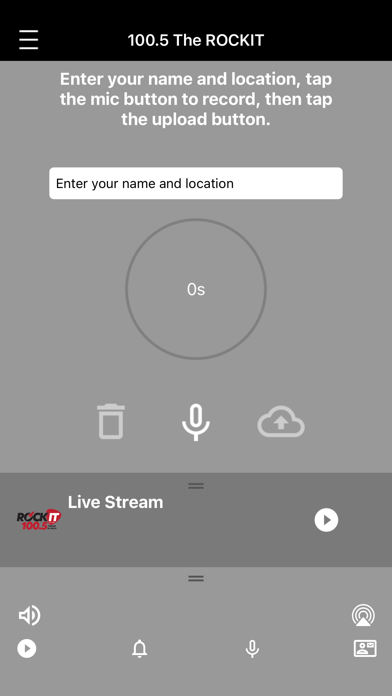 100.5 The ROCKIT Screenshot