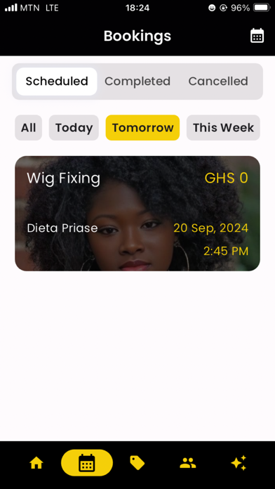 App screenshot