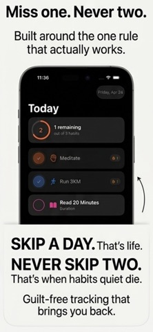 2Days Habit Tracking Screenshot 1 of 4