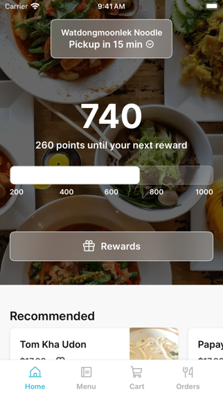 Screenshot 1 of Wat Dong Moon Lek Noodle App