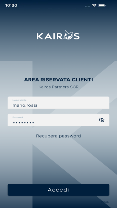 Kairos Wealth Screenshot