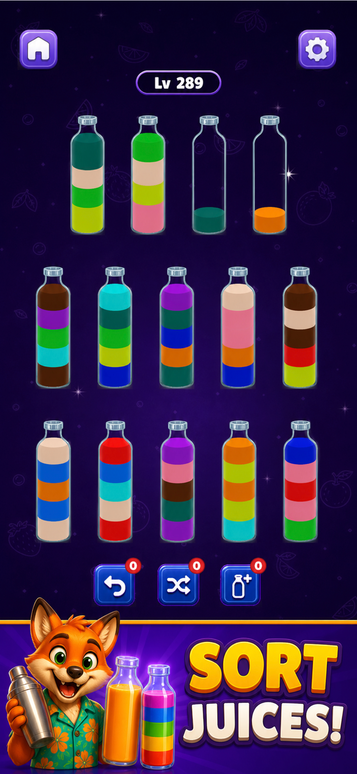 Water Sort: Juice Puzzle