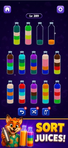 Water Sort: Juice Puzzle Screenshot 1 of 5