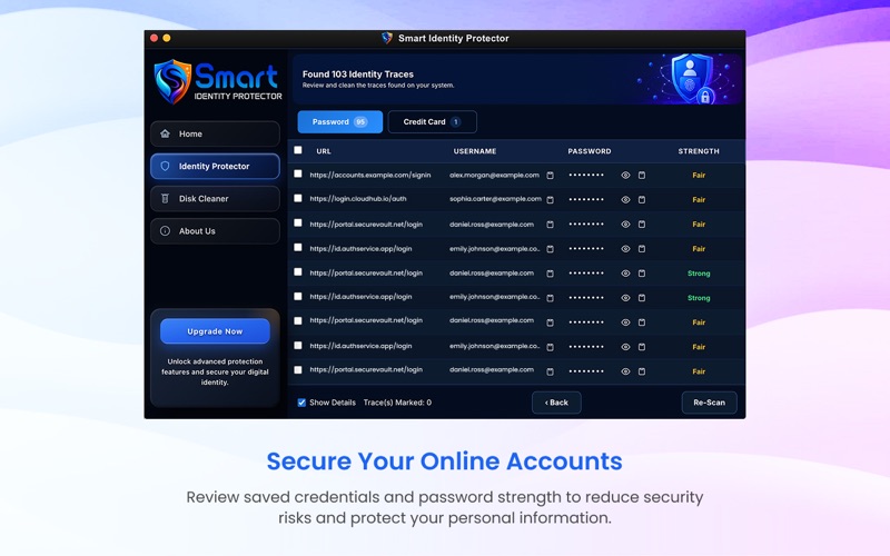 Smart Identity Protector screenshot