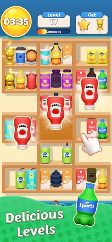 Goods Blast: Sorting Mania iPhone screenshot