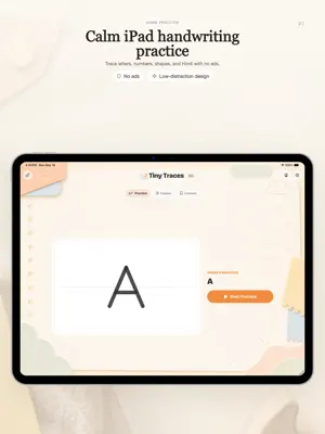 TinyTraces Kids ABC Tracing screenshot 1
