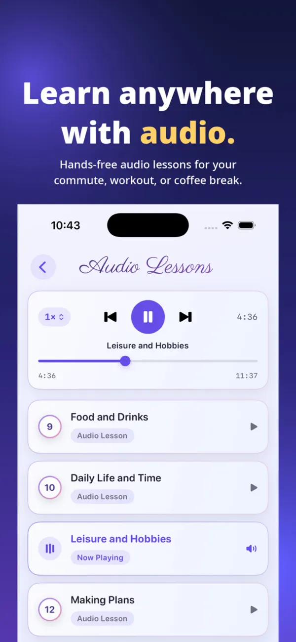 Screenshot #3 pour Learn French - Complete Course