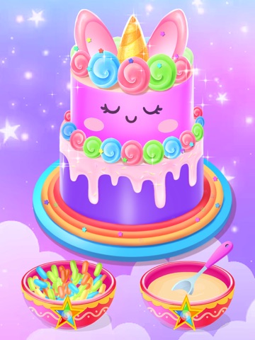 Unicorn Cooking Girl Games App iPad screenshot