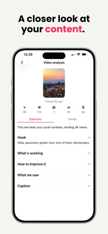 ViralFinder: Creator Assistant iPhone screenshot