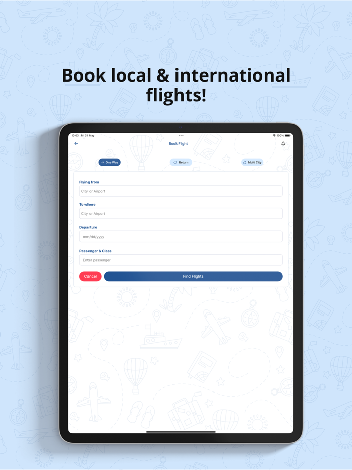 Kalabash Flights and Payments