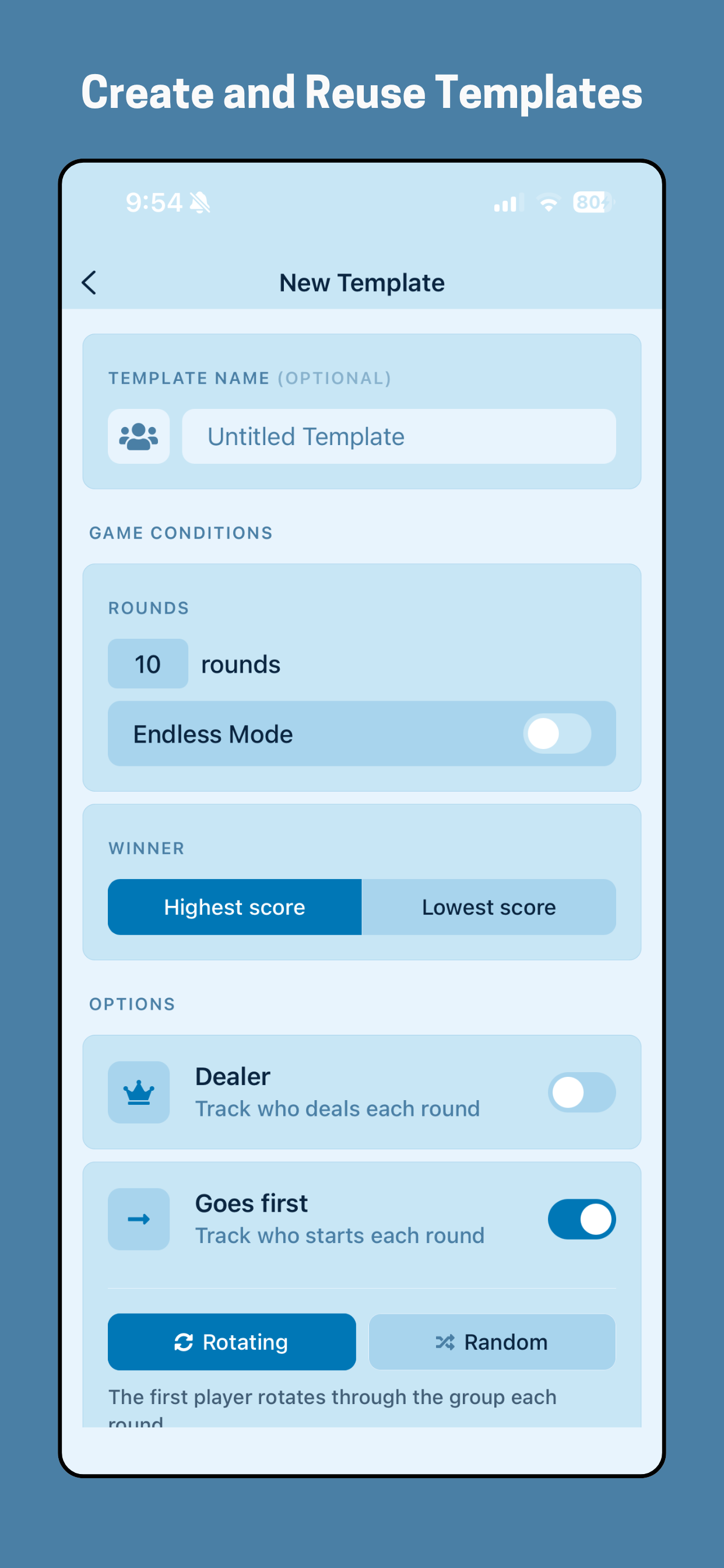 What's The Score? - Game Night screenshot 4
