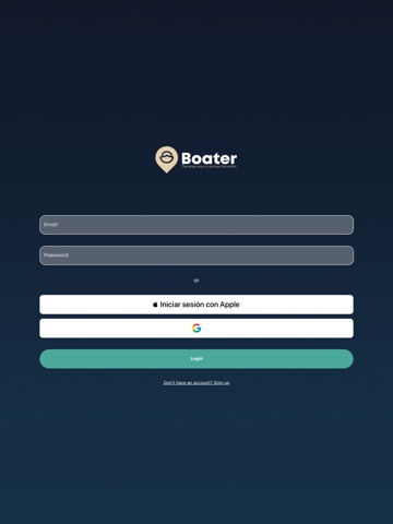 Boater iPad screenshot
