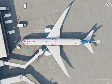 Airplane Virtual Tour iPad screenshot