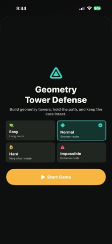 Geometry Tower Defense Screenshot 1 of 5