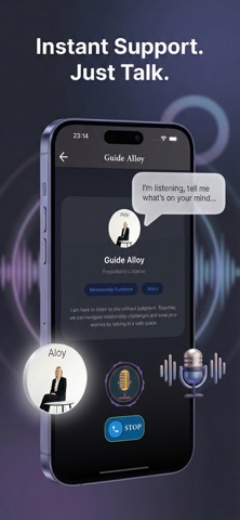 Live Talk & Chat-Mental Health iPhone screenshot