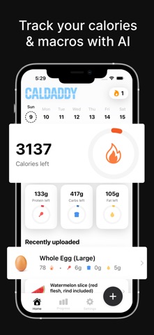 Cal Daddy - AI Calorie Tracker screenshot