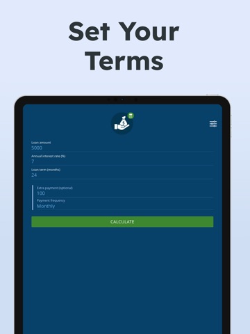 Loan Amortization Calculator iPad screenshot