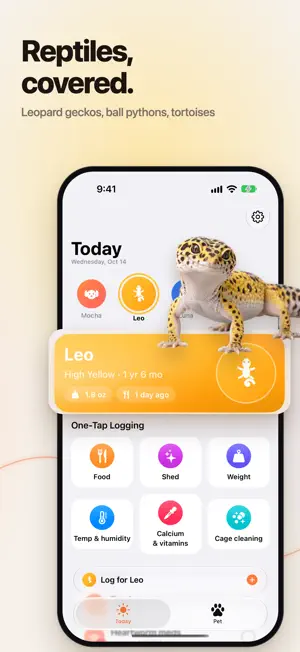 PawCare: Pet & Reptile Tracker screenshot 2