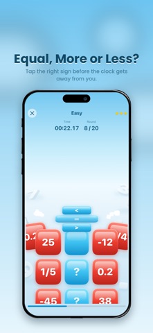 Equal, More, or Less Screenshot 2 of 5