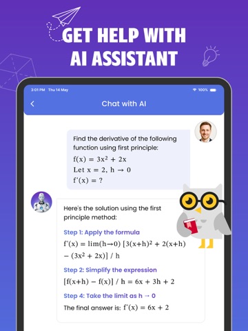 Socratic Math Solver & Helper iPad screenshot