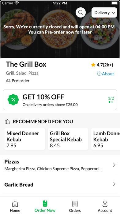 The Grill Box Cleveleys Screenshot