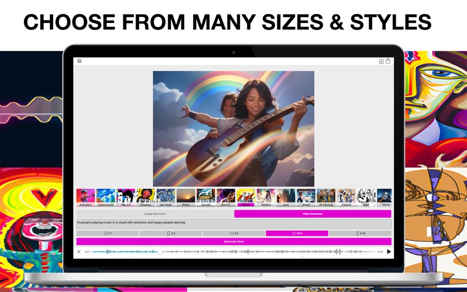 #4. AI Video Generator MAIVE, Song (macOS) 由: Future Moments