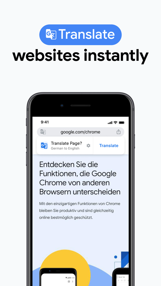 #3. Google Chrome (iOS) Podle: Google