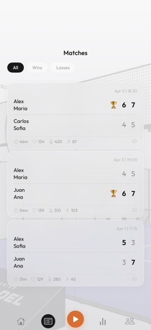 Vibora Padel Tracker Screenshot 5 of 10