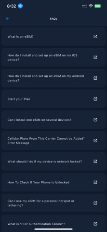 eBlueConnect: eSIM & Flexipass screenshot