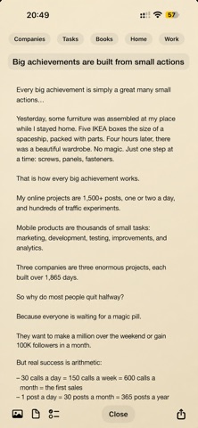 Notes Me: Minimal Notes Screenshot 3 of 7