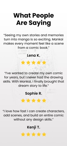 MANKAI: AI Manga & Comic Maker Screenshot 8 of 8