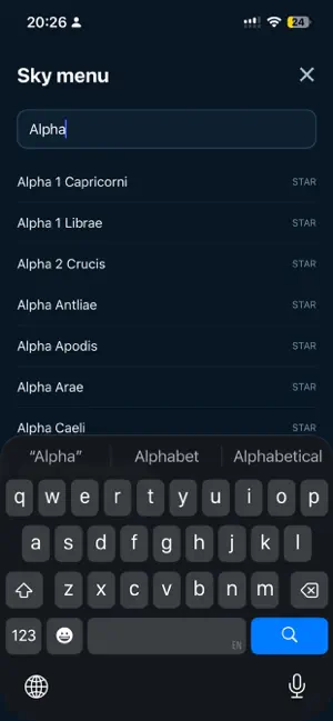 Deep Sky Object Finder screenshot 3