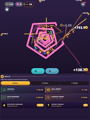 Bounce Tycoon: Idle Clicker iPad screenshot