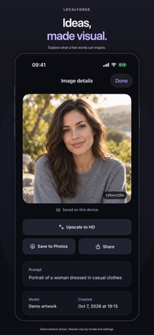 LocalForge - Stable Diffusion app screenshot