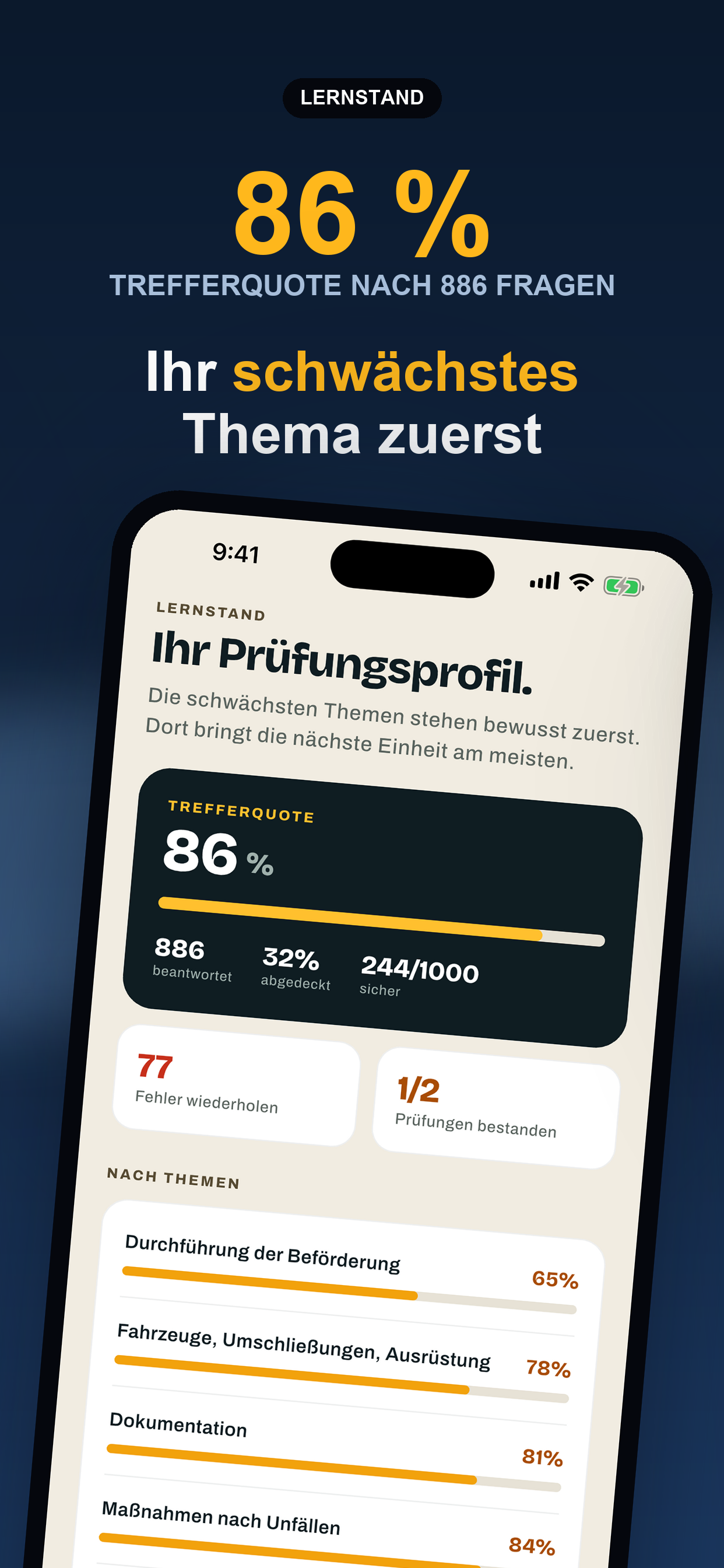 ADR Prüfung Trainer: Gefahrgut screenshot 5