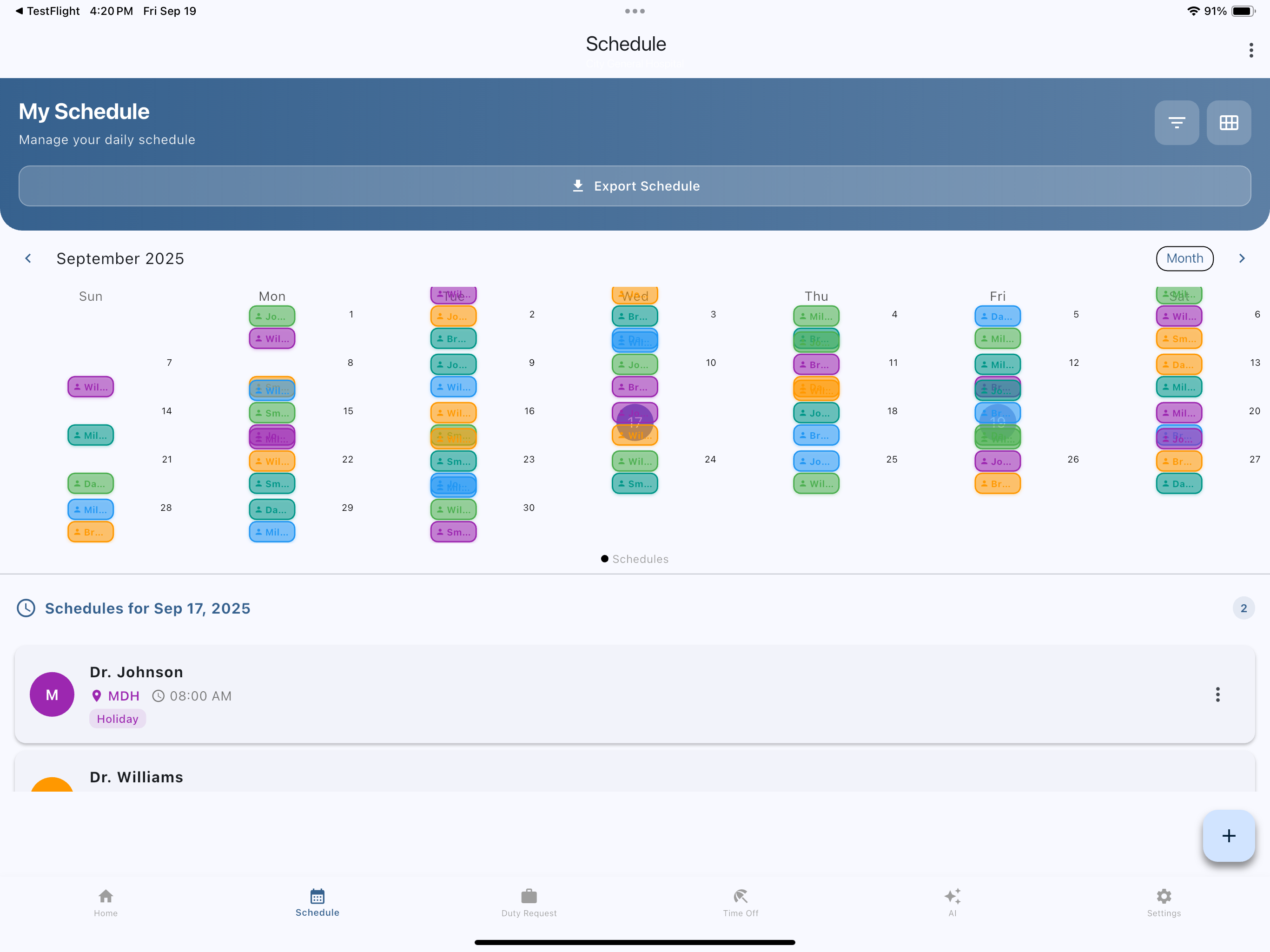 DocSchedule screenshot 10