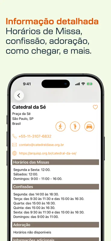 Horários de Missa screenshot 4 of 10