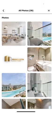Primevista Holidayhomes screenshot