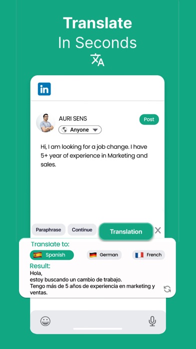 Grammar AI Keyboard: KeysAI Screenshot