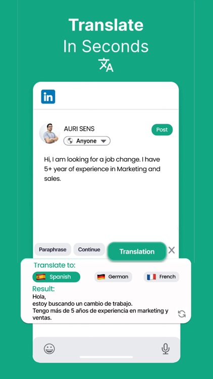 Grammar AI Keyboard: KeysAI screenshot-4