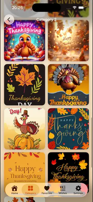 Happy Thanksgiving 2026 Images screenshot 3