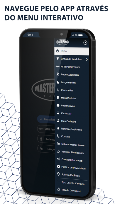 Master Power - Catálogo Screenshot