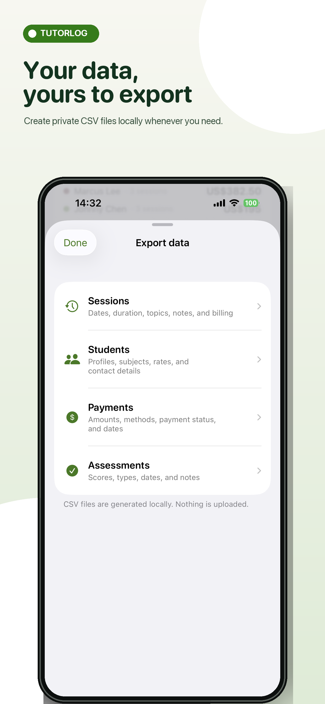 TutorLog: Tutor Lesson Tracker screenshot 7