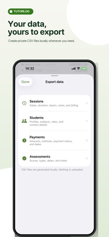 TutorLog: Tutor Lesson Tracker Screenshot 7 of 9
