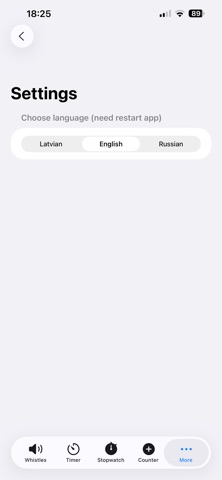 Smart Trainer app screenshot