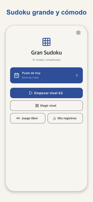 Grand Sudoku: 1000 Niveles screenshot 1