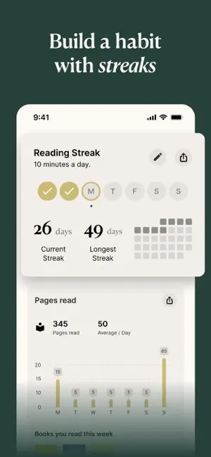 bookie: Book & Reading Tracker screenshot 3