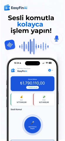 EasyFinAI: Gelir Gider Takibi screenshot