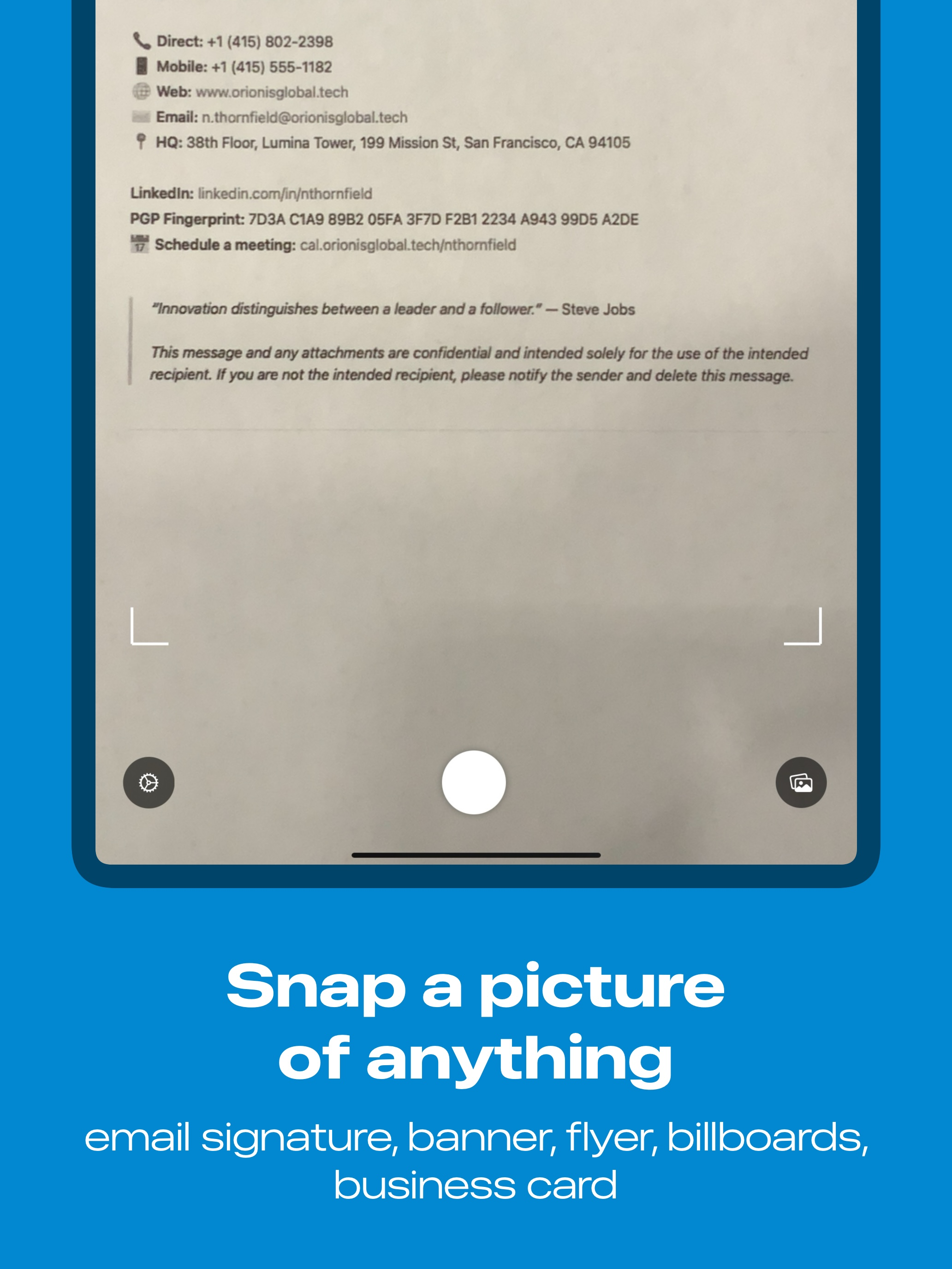 Business Card Scanner - AI screenshot 7