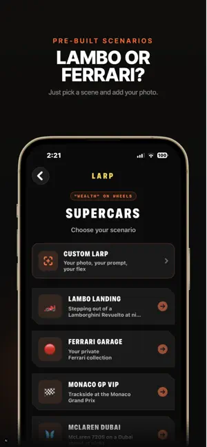 LARP - Luxury AI Photos screenshot 3
